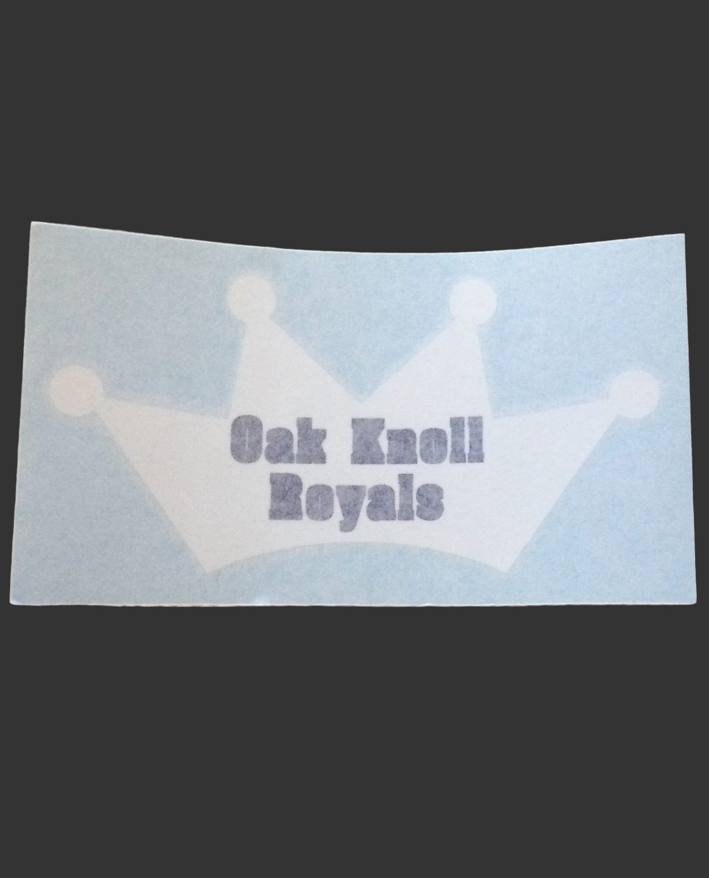 Oak Knoll Royals decal