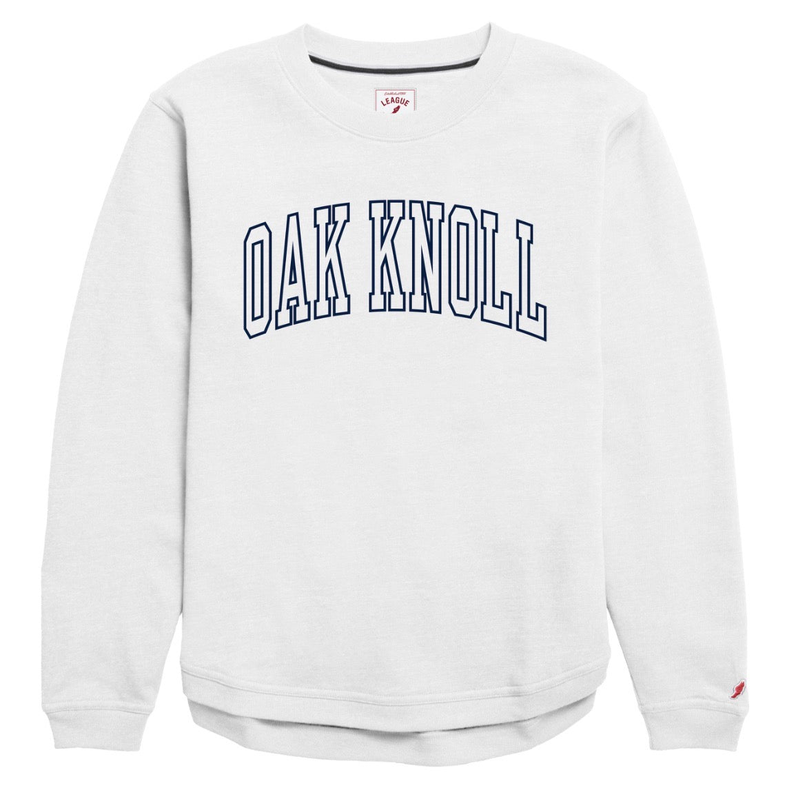 League Crewneck with Oak Knoll