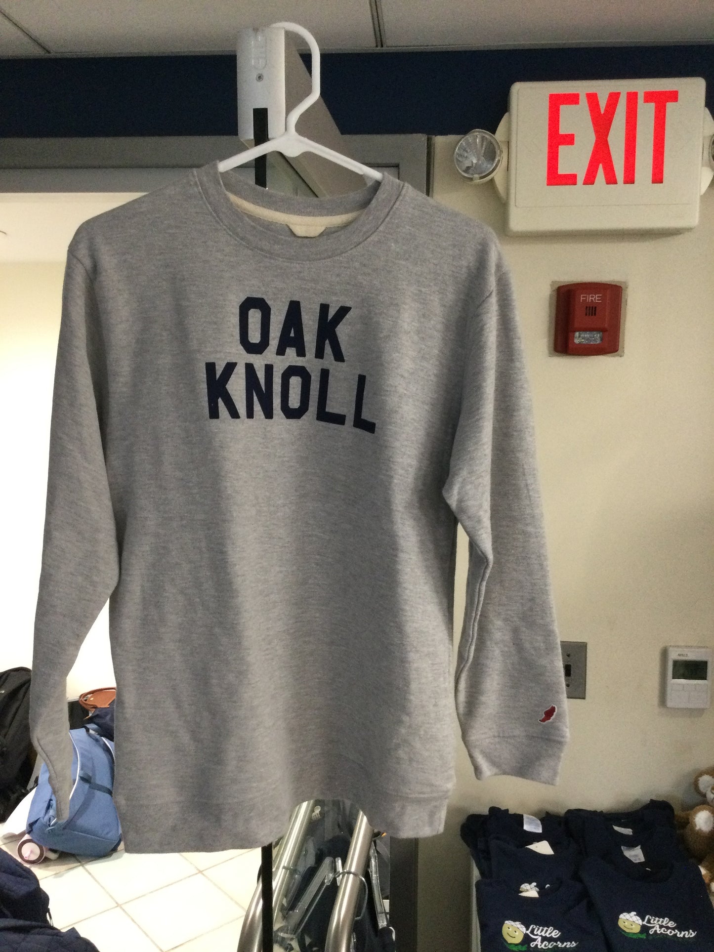 League Crewneck with Oak Knoll