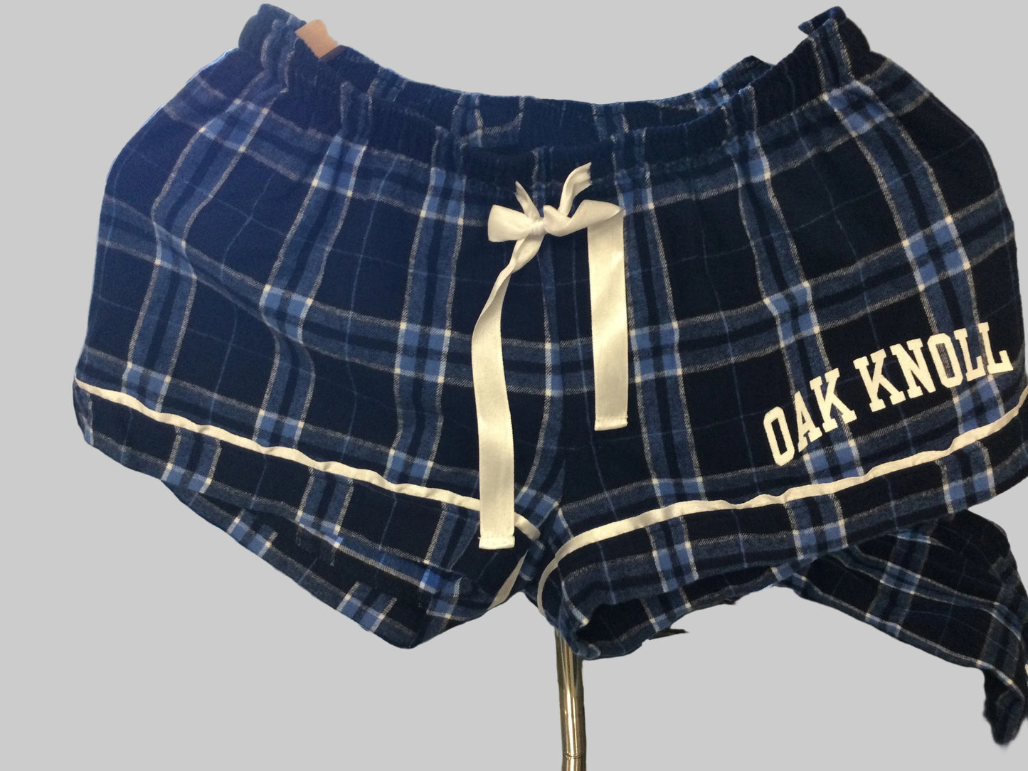 Shorts blue flannel