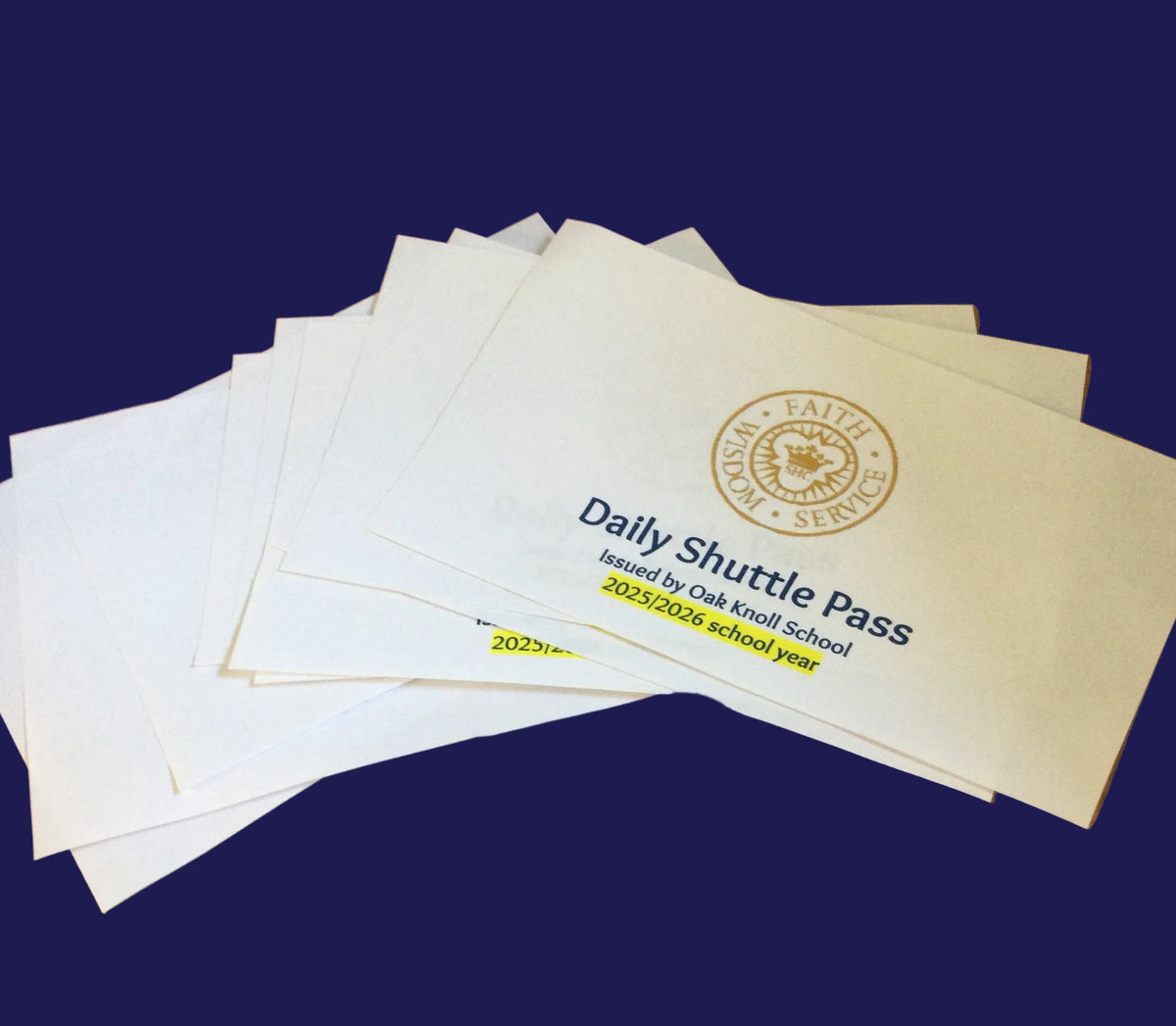 Train shuttle bus passes 10 pack