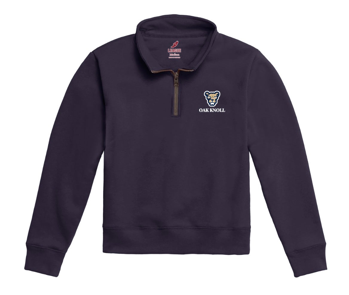 Youth League navy 1/4 zip