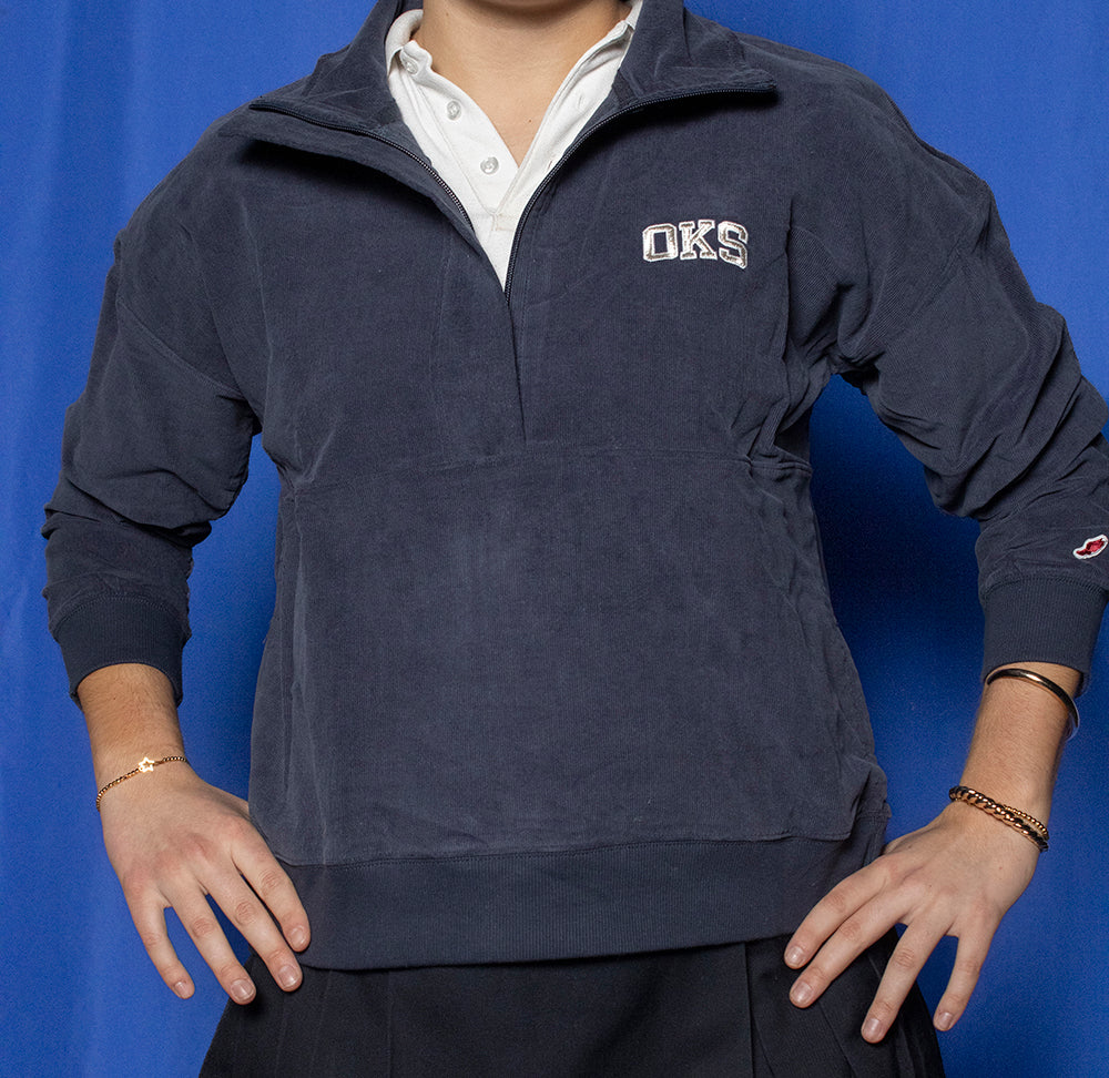 League Corduroy 1/2 Zip