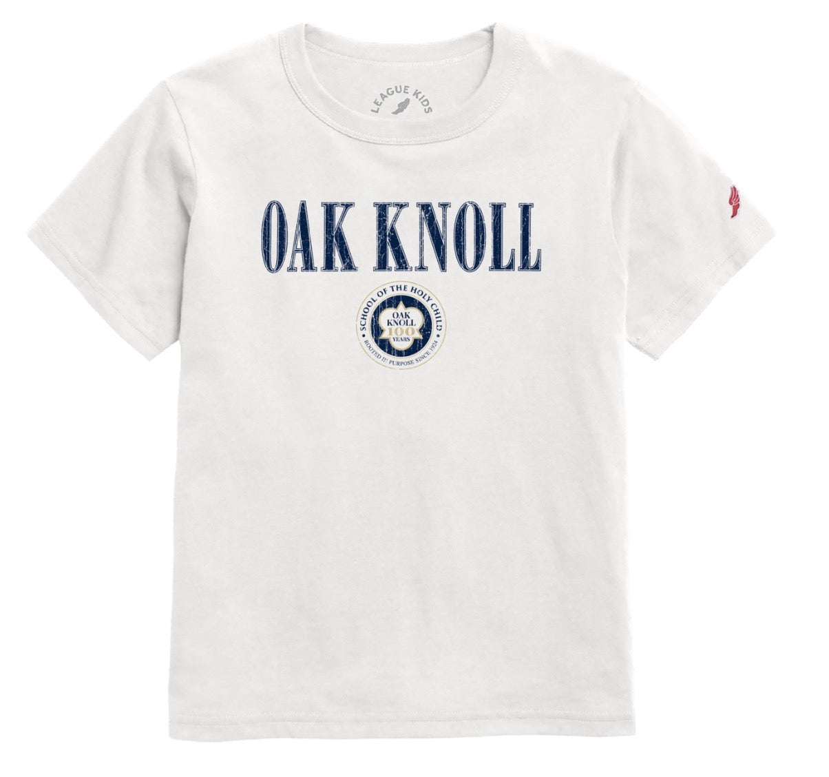 Centennial League T-shirt - Navy and White