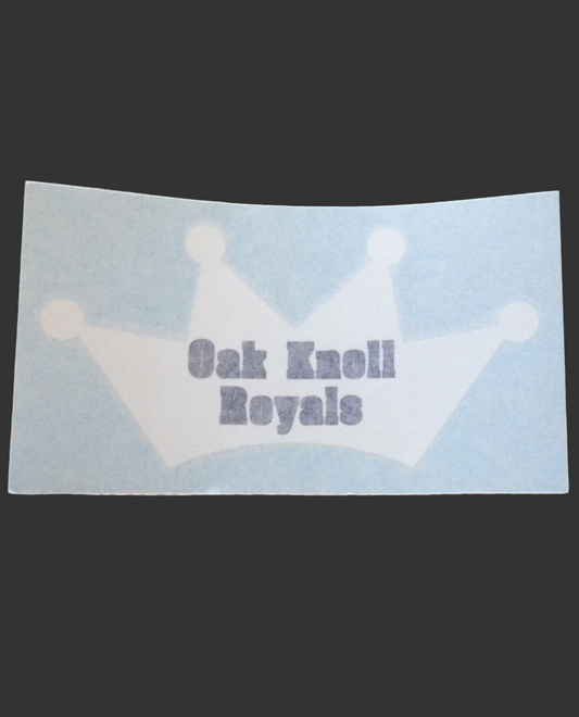 Oak Knoll Royals decal