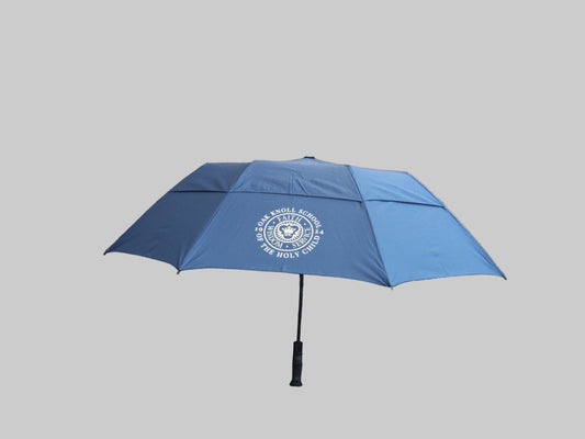 Folding golf umbrella