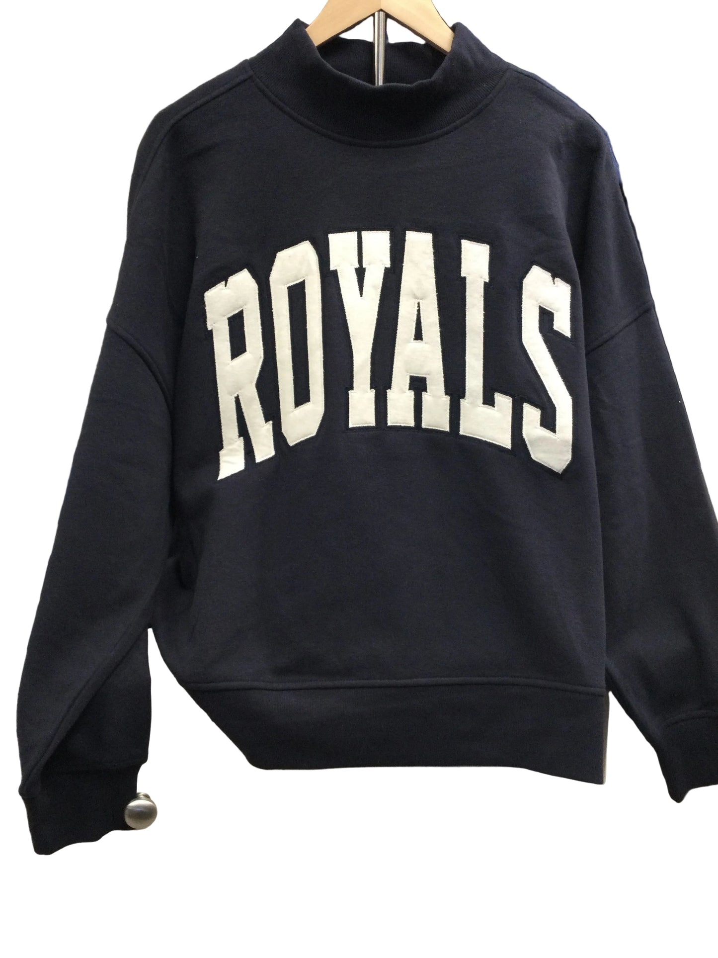 League Homecoming Mock Neck Sweatshirt