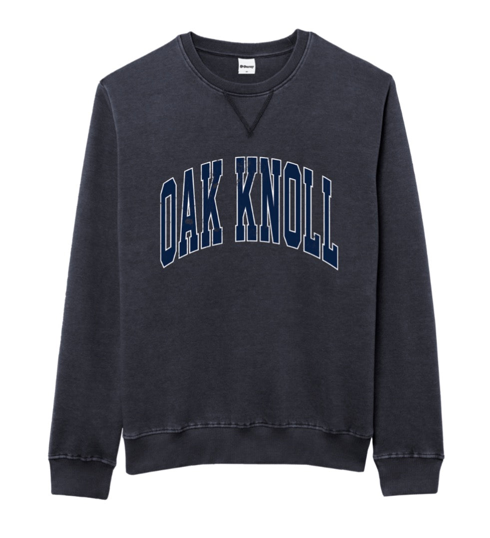 Ouray Adult Navy Weathered Fleece Crew
