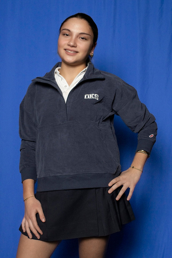 League Corduroy 1/2 Zip
